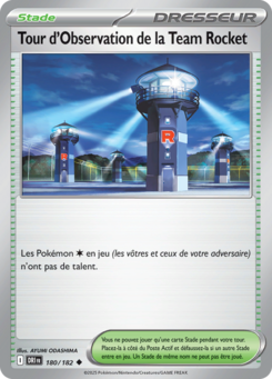 Tour d'Observation de la Team Rocket (Écarlate et Violet Rivalités Destinées 180)