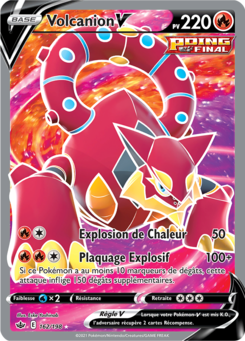 Volcanion-V (Épée et Bouclier Règne de Glace 162)