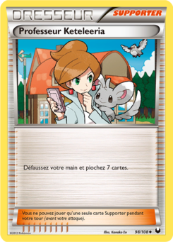 Professeur Keteleeria (Noir & Blanc Explorateurs Obscurs 98)