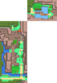 La Route 205 dans Pokémon Diamant et Perle.