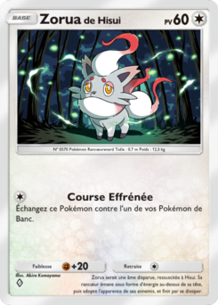 Zorua de Hisui (Jours Heureux 059)