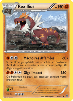 Rexillius (XY Poings Furieux 62)