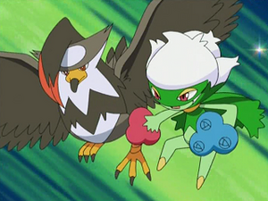 DP110 - Étouraptor et Roserade de René.png