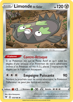 Limonde de Galar (Épée et Bouclier Voltage Éclatant 125)