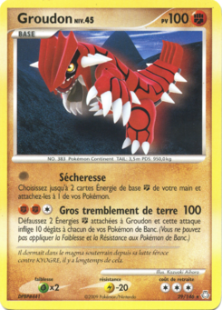 Groudon (Diamant & Perle Éveil des Légendes 29)