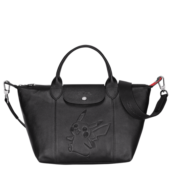 Fichier:Longchamp Sac à main noir avant.png