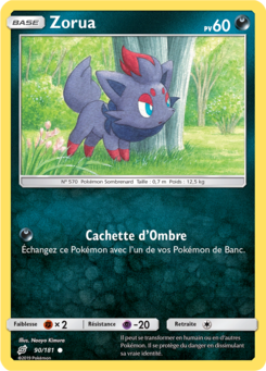Zorua (Soleil et Lune Duo de Choc 90)