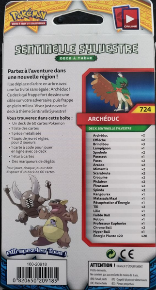 Fichier:Deck Sentinelle Sylvestre Verso.png