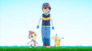 LV068 - Ouisticram et Pikachu de Sacha (Flash-back).png