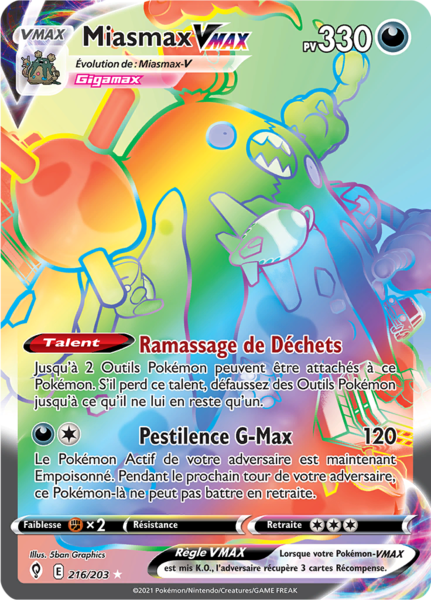 Fichier:Carte Épée et Bouclier Évolution Céleste 216.png