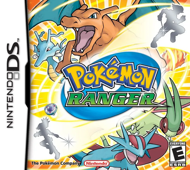 Fichier:Jaquette de Pokémon Ranger (anglais).png