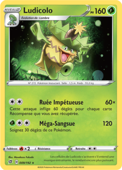 Ludicolo (Épée et Bouclier Clash des Rebelles 009)