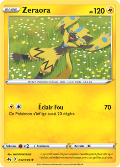 Zeraora (Zénith Suprême 052)