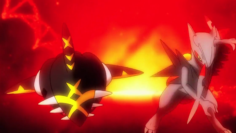 Fichier:Pokémon Méga-Évolution 2 - Outro - Méga-Sharpedo et Méga-Jungko de Dresseurs.png