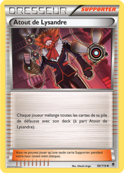 Atout de Lysandre (XY Vigueur Spectrale 99)