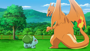 LV068 - Bulbizarre et Dracaufeu de Sacha.png