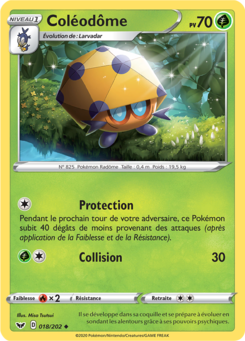 Coléodôme (Épée et Bouclier 018)