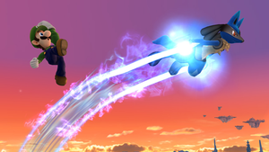 Lucario Vitesse Extrême SSB4.png