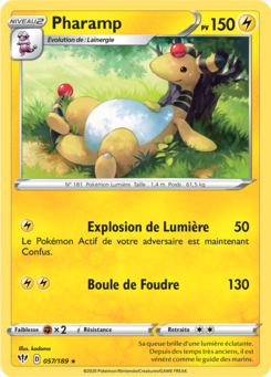 Pharamp (Épée et Bouclier Ténèbres Embrasées 057)