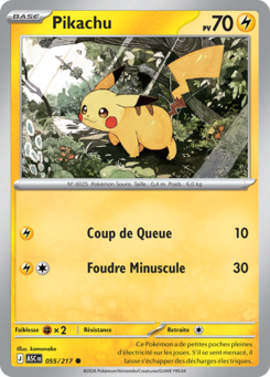 Pikachu (Méga-Évolution Héros Transcendants 055)