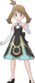 Le costume de Néo-Maître de Flora dans Pokémon Masters EX.