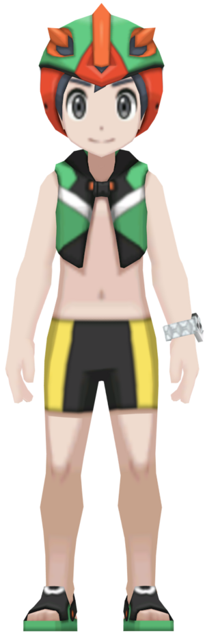 Overworld Elio (Poké Monture aquatique) SL.png