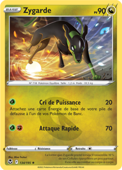 Zygarde (Épée et Bouclier Tempête Argentée 134)