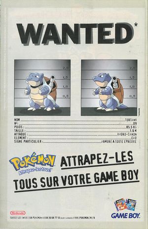 Pub Pokemon Bleu Rouge Mag. Pokemon 2 dos JDM n°2469.jpg