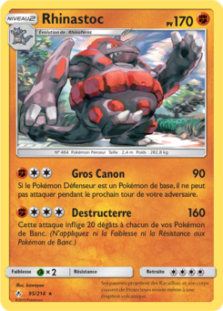 Rhinastoc (Soleil et Lune Alliance Infaillible 95)