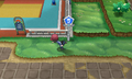 Kalem près du skatepark dans Pokémon X et Y.