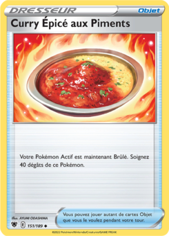 Curry Épicé aux Piments (Épée et Bouclier Astres Radieux 151)
