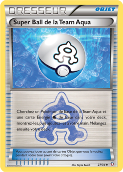 Super Ball de la Team Aqua (Double Danger 27)