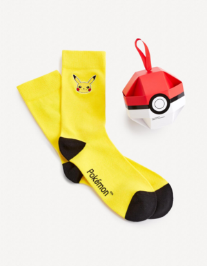 Celio chaussettes Pikachu hiver 2023.png