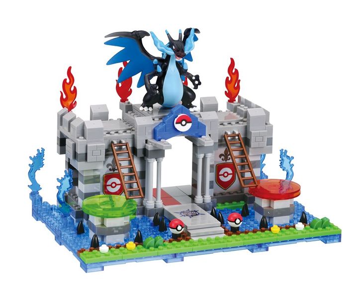 Fichier:Figurine Mega Lizardon X's Secret Castle Nanoblock.jpg