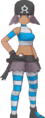 Le Sbire Team Aqua féminin dans Pokémon Masters EX.