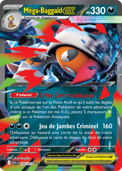 Méga-Baggaïd-ex (Méga-Évolution Héros Transcendants 135)