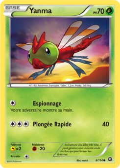 Yanma (XY Offensive Vapeur 6)
