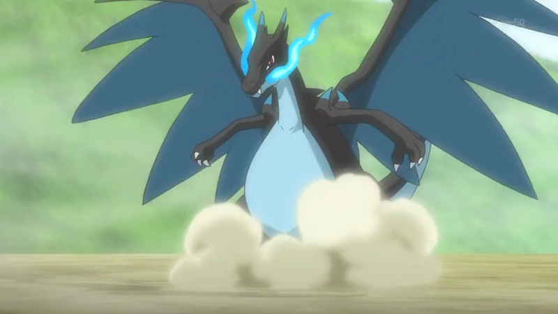 Fichier:Pokémon Méga-Évolution 2 - Méga-Dracaufeu X d'Alain.png