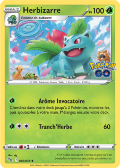 Herbizarre (Pokémon GO 002)