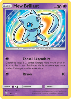 Mew Brillant (Légendes Brillantes 40)