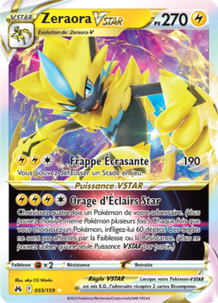 Zeraora-VSTAR (Zénith Suprême 055)