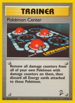 Pokémon Center (Base Set 2 114)