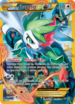 Shaymin-EX (XY Ciel Rugissant 77a)