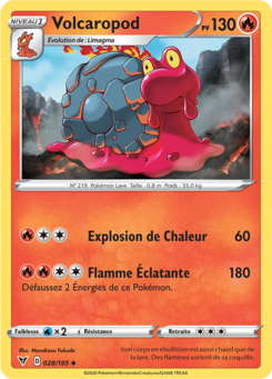 Volcaropod (Épée et Bouclier Voltage Éclatant 028)