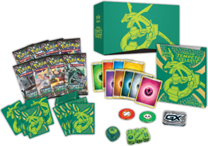 Coffret Dresseur d'élite Soleil et Lune Tempête Céleste Contenu.png