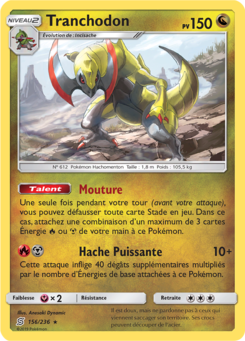 Tranchodon (Soleil et Lune Harmonie des Esprits 156)