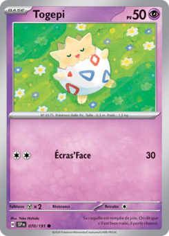 Togepi (Écarlate et Violet Étincelles Déferlantes 070)