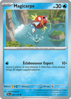 Magicarpe (Écarlate et Violet Évolutions à Paldea 042)