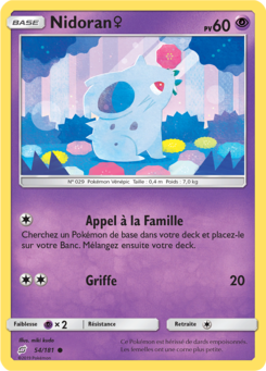 Nidoran♀ (Soleil et Lune Duo de Choc 54)