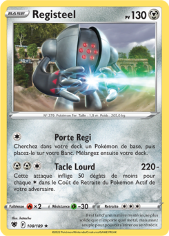 Registeel (Épée et Bouclier Astres Radieux 108)